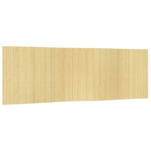 vidaXL ruumijagaja, naturaalne, laius 600 cm, k&otilde;rgus 165 cm, bambus