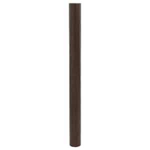 Paraván tmavě hnědý šířka 600 cm výška 165 cm bambus - obrázek 4