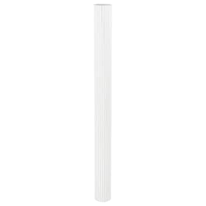 Paraván bílý šířka 600 cm výška 165 cm bambus - obrázek 4