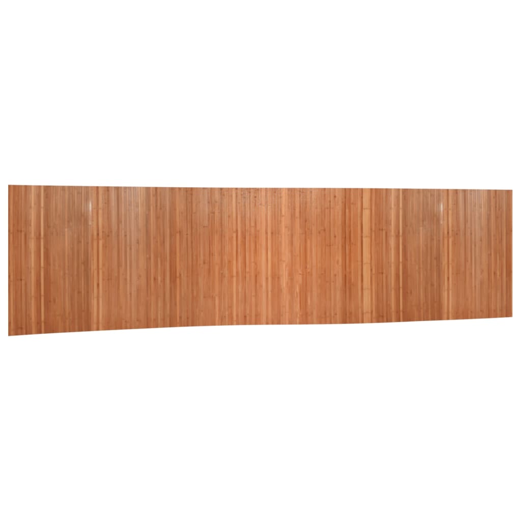vidaXL Paraván hnědý 165 x 800 cm bambus