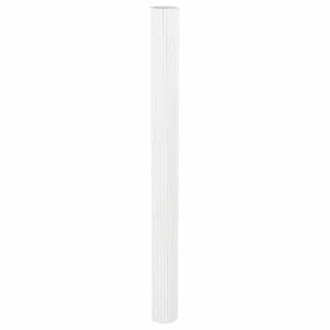 Paraván bílý šířka 800 cm výška 165 cm bambus - obrázek 4