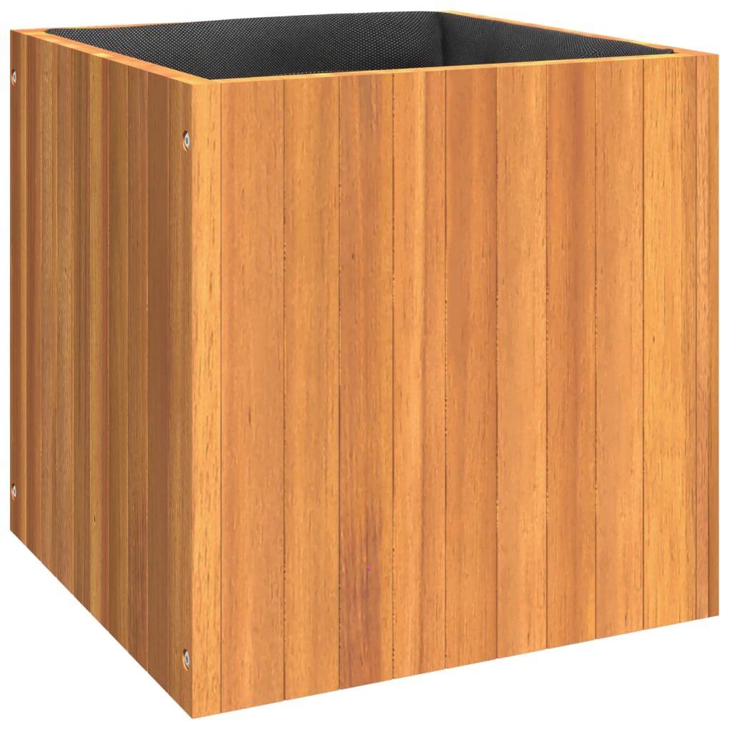 vidaXL Zahradní truhlík 45 x 45 x 45 cm masivní akáciové dřevo