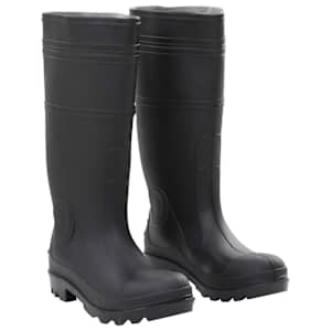 vidaXL kummikud, must, suurus 38, PVC