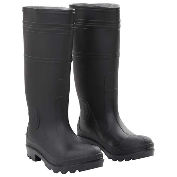 vidaXL kummikud, must, suurus 38, PVC