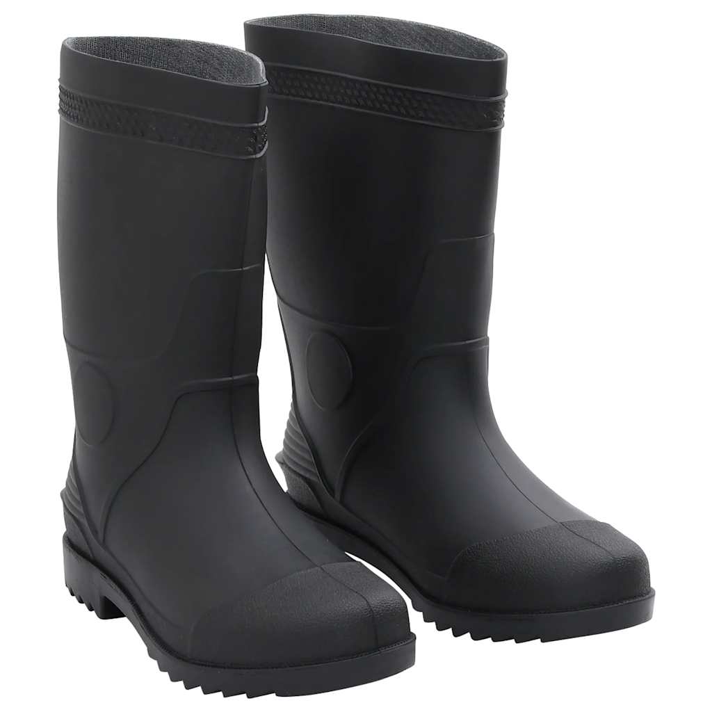 vidaXL Gummistiefel Schwarz Größe 41 PVC
