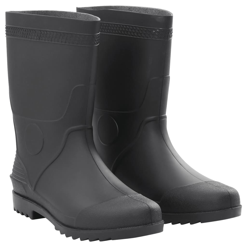 vidaXL Gummistiefel Schwarz Größe 46 PVC