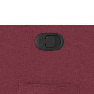 Polohovací křeslo vínové textil - obrázek 9