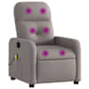 vidaXL massaažitool, pruunikashall, kangas