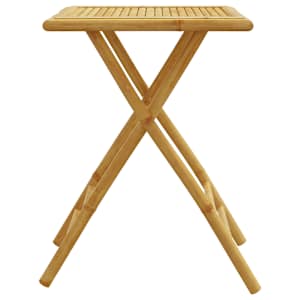 Skládací zahradní stůl 55 x 55 x 75 cm bambus - obrázek 5