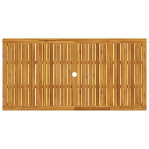 Zahradní jídelní stůl 180 x 90 x 75 cm masivní akáciové dřevo - obrázek 6