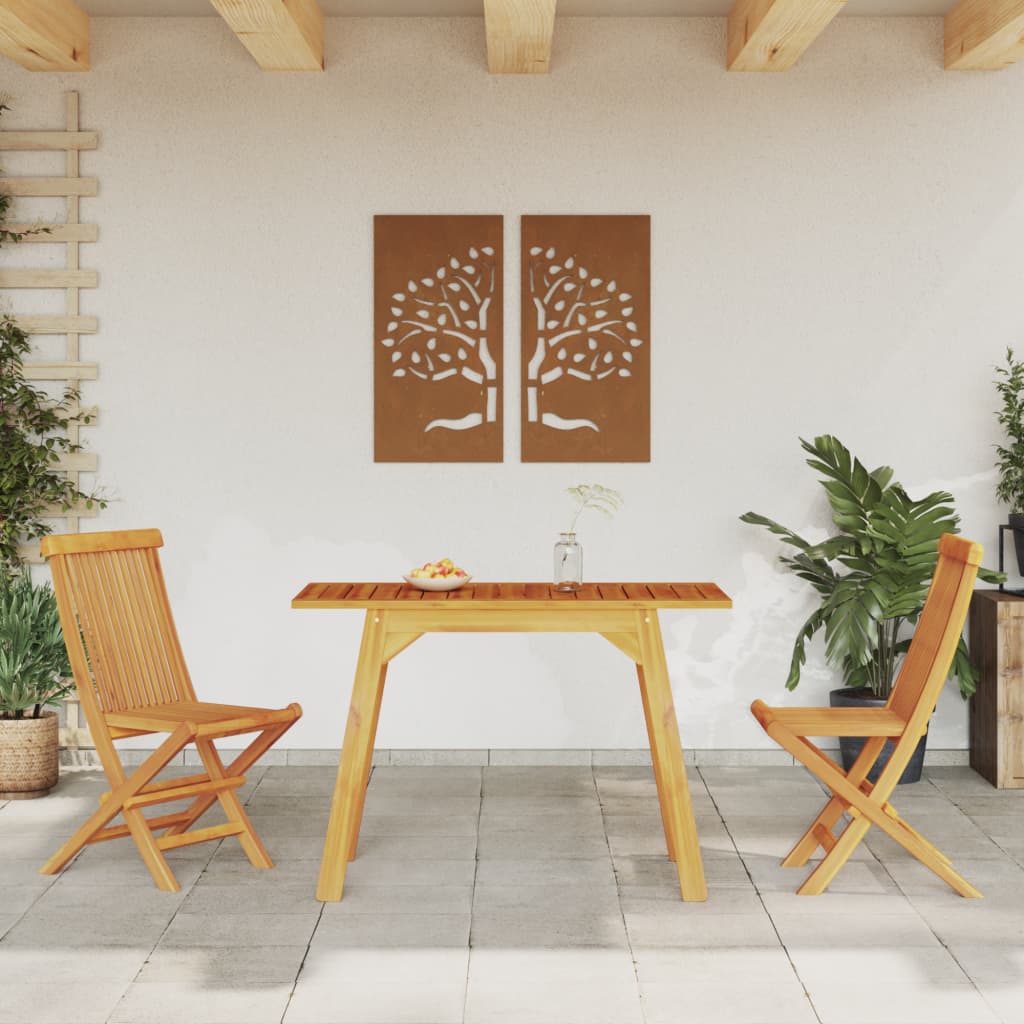 Thumbnail - vidaXL Garten-Esstisch 110x56x75 cm Massivholz Akazie