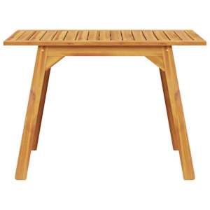 Zahradní jídelní stůl 110 x 56 x 75 cm masivní akáciové dřevo - obrázek 4