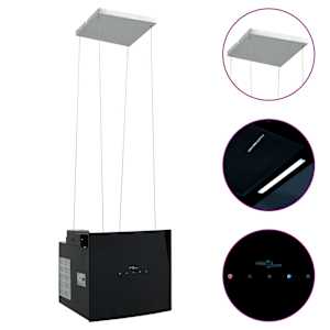 Otočna kuhinjska napa s senzorjem na dotik LCD kaljeno steklo