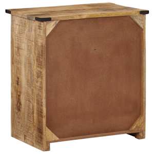 Příborník se 2 zásuvkami 55 x 35 x 60 cm masivní mangovník - obrázek 5