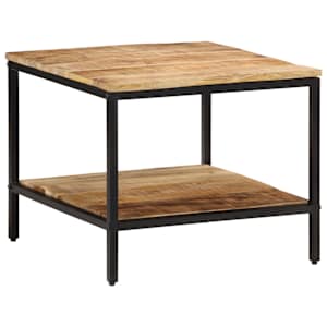 Konferenční stolek 55x55x45 cm masivní hrubé mangovníkové dřevo - obrázek 11