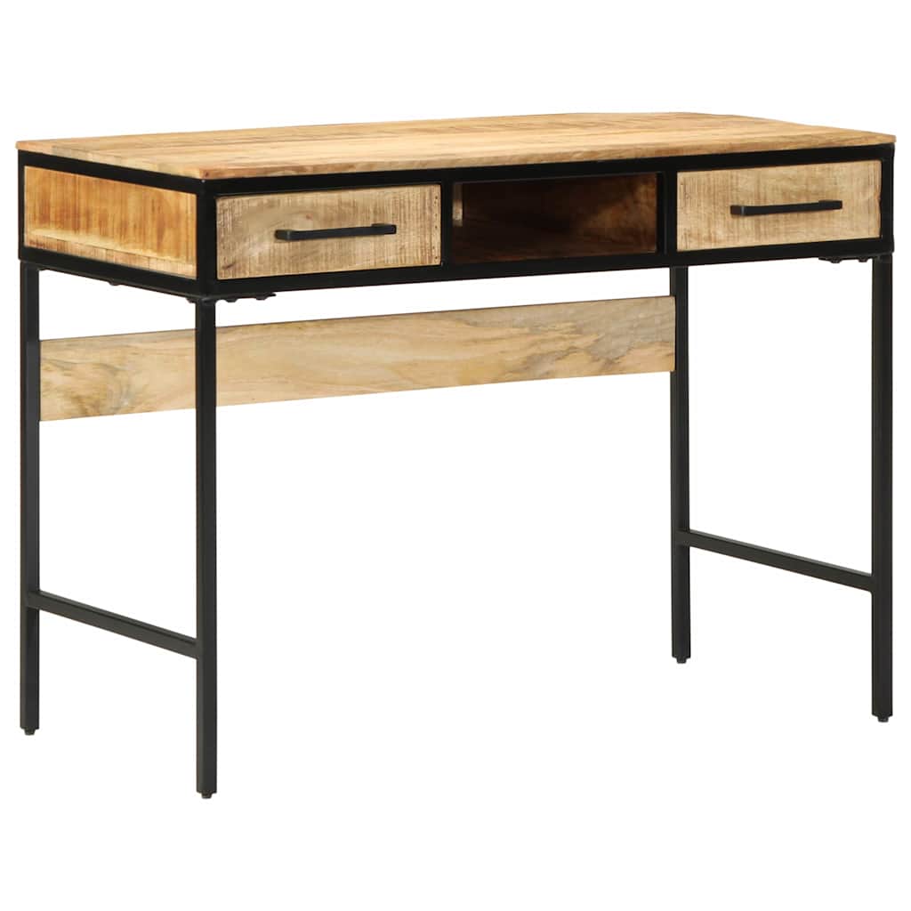 Bureau 100x50x75 cm en bois massif de mangue