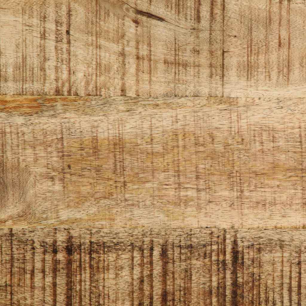 Pisalna miza s polico Rjava 100 x 50 x 75 cm Masiven les manga - slika 13