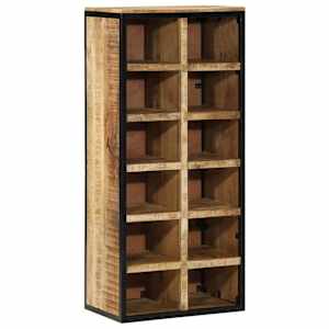 vidaXL Kinga kapp 50 x 30 x 110 cm Tugev mango puu Pruun