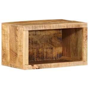 Noční skříňka Hnědá 40 x 30 x 25 cm Masivní mangové dřevo - obrázek 3