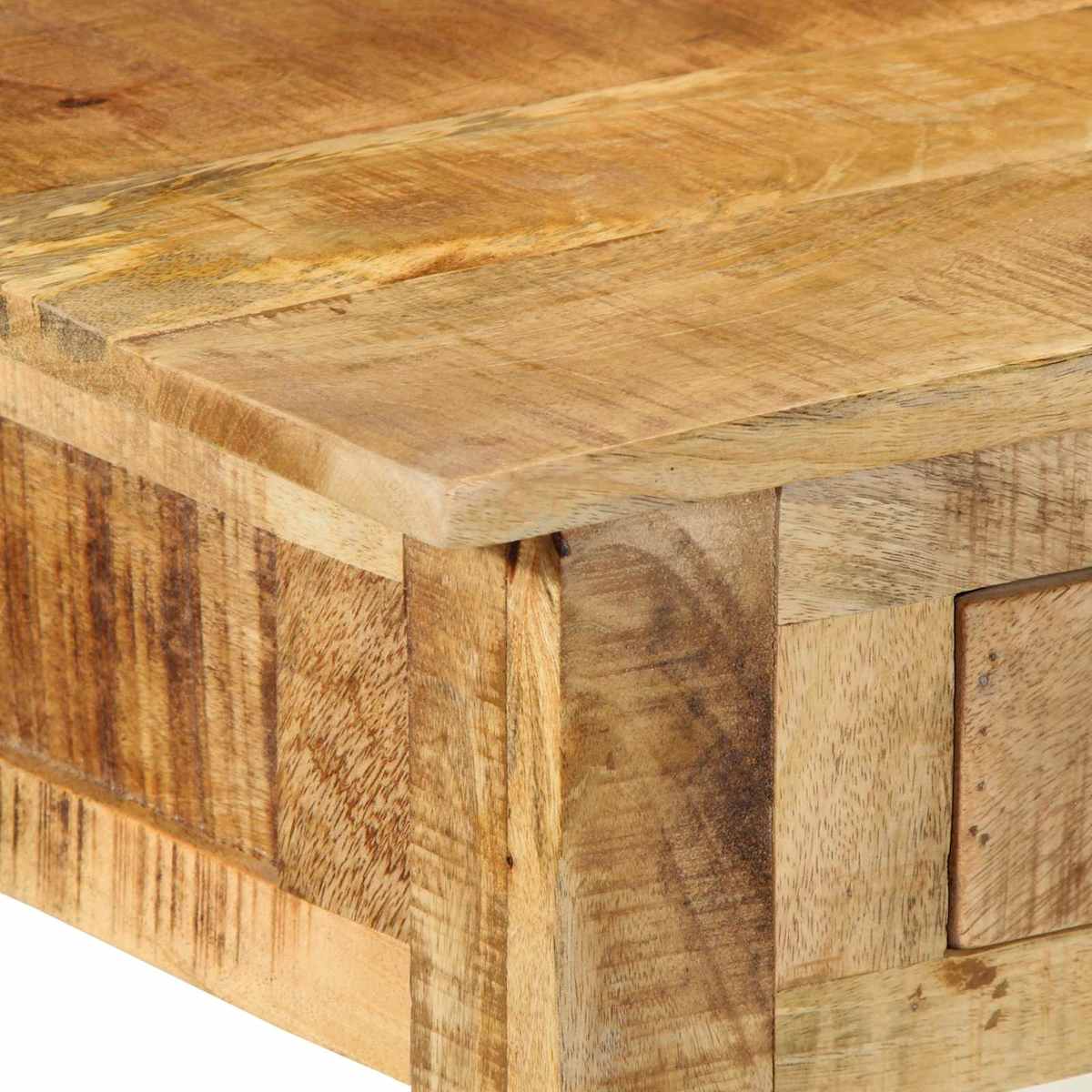 Klædeskab med skuffe Brun 100 x 40 x 120 cm Massivt mangotræ - Billede 9