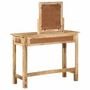 Kosmetický stůl Hnědá 100 x 40 x 120 cm Masivní mangové dřevo - obrázek 8