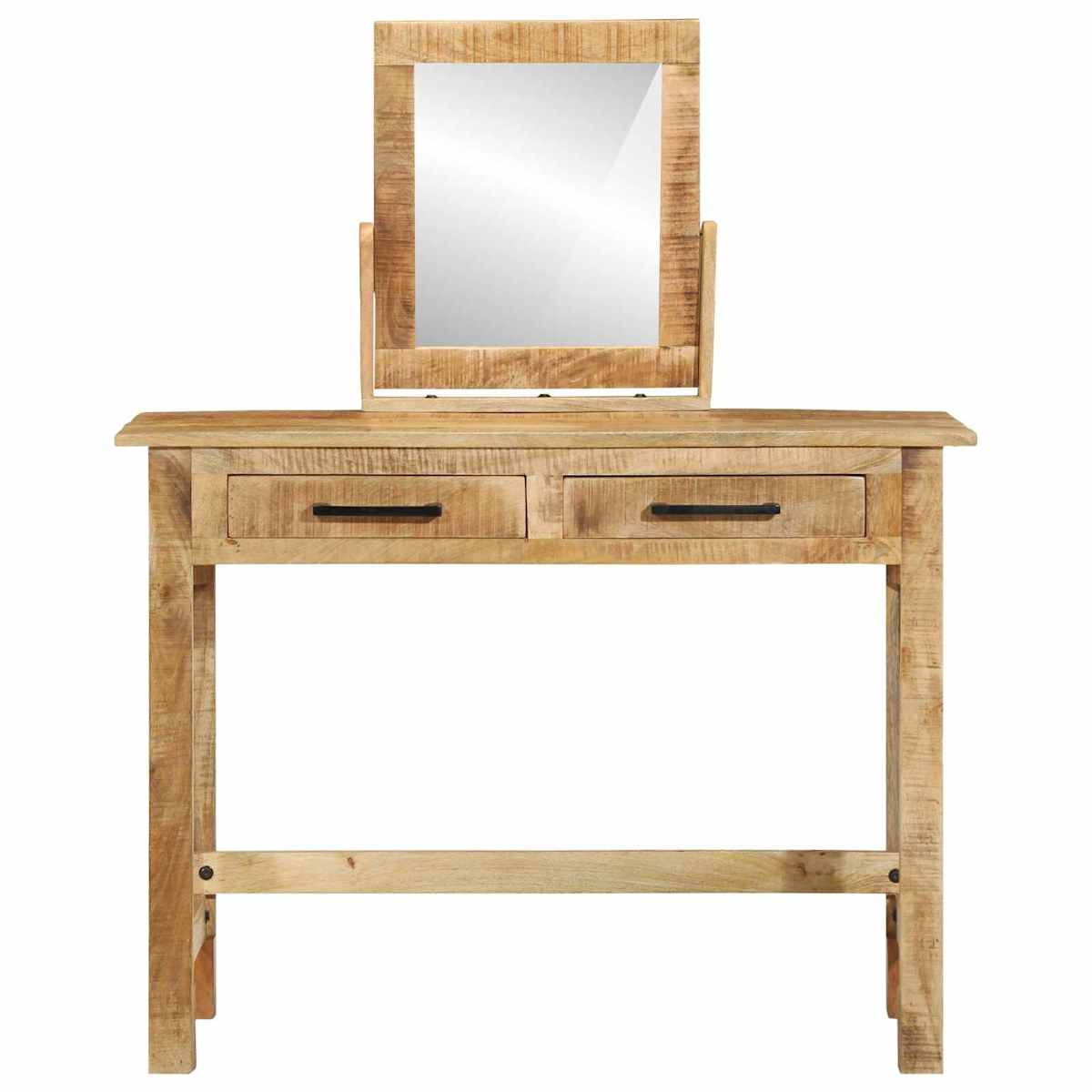 Klædeskab med skuffe Brun 100 x 40 x 120 cm Massivt mangotræ - Billede 6