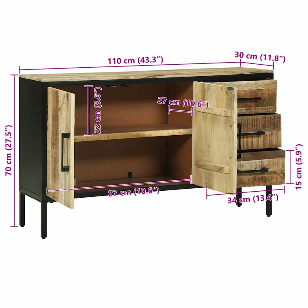Sideboard size guide
