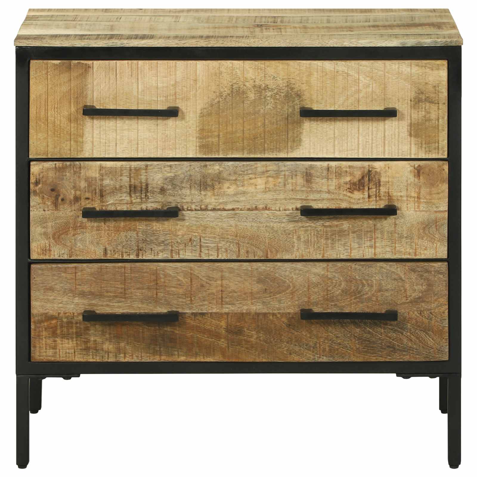 Dressoir met lade 70 x 35 x 70 cm Massief mangohout image 5