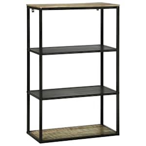 knihovna 70 x 35 x 110 cm Masivní magnovníkové dřevo - obrázek 2