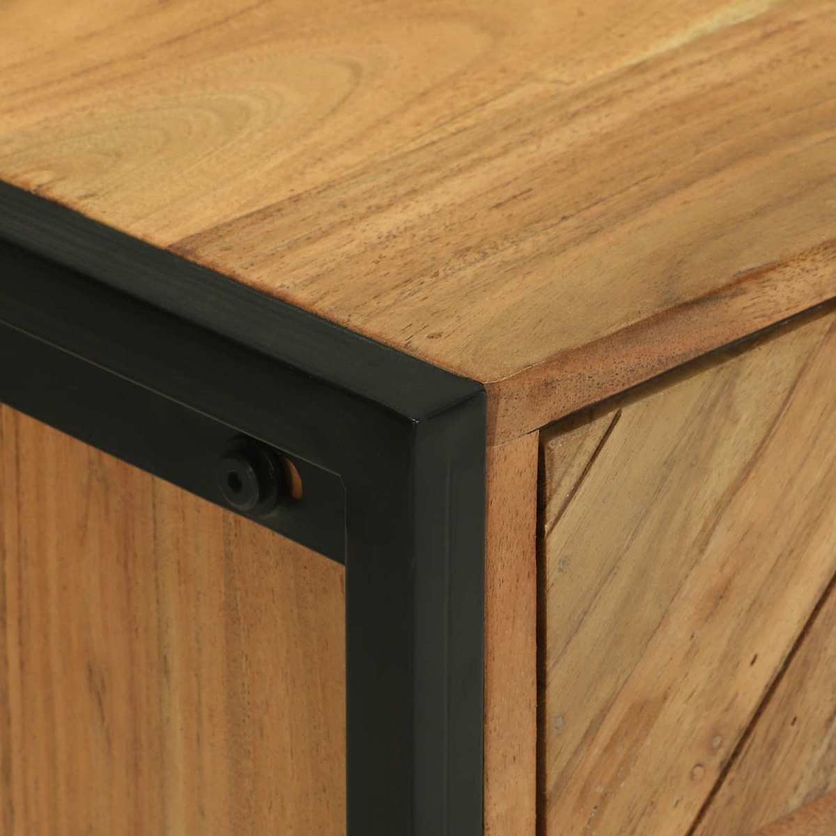 Sideboard 50 x 35 x 75 cm Massivt akacietræ - Billede 9