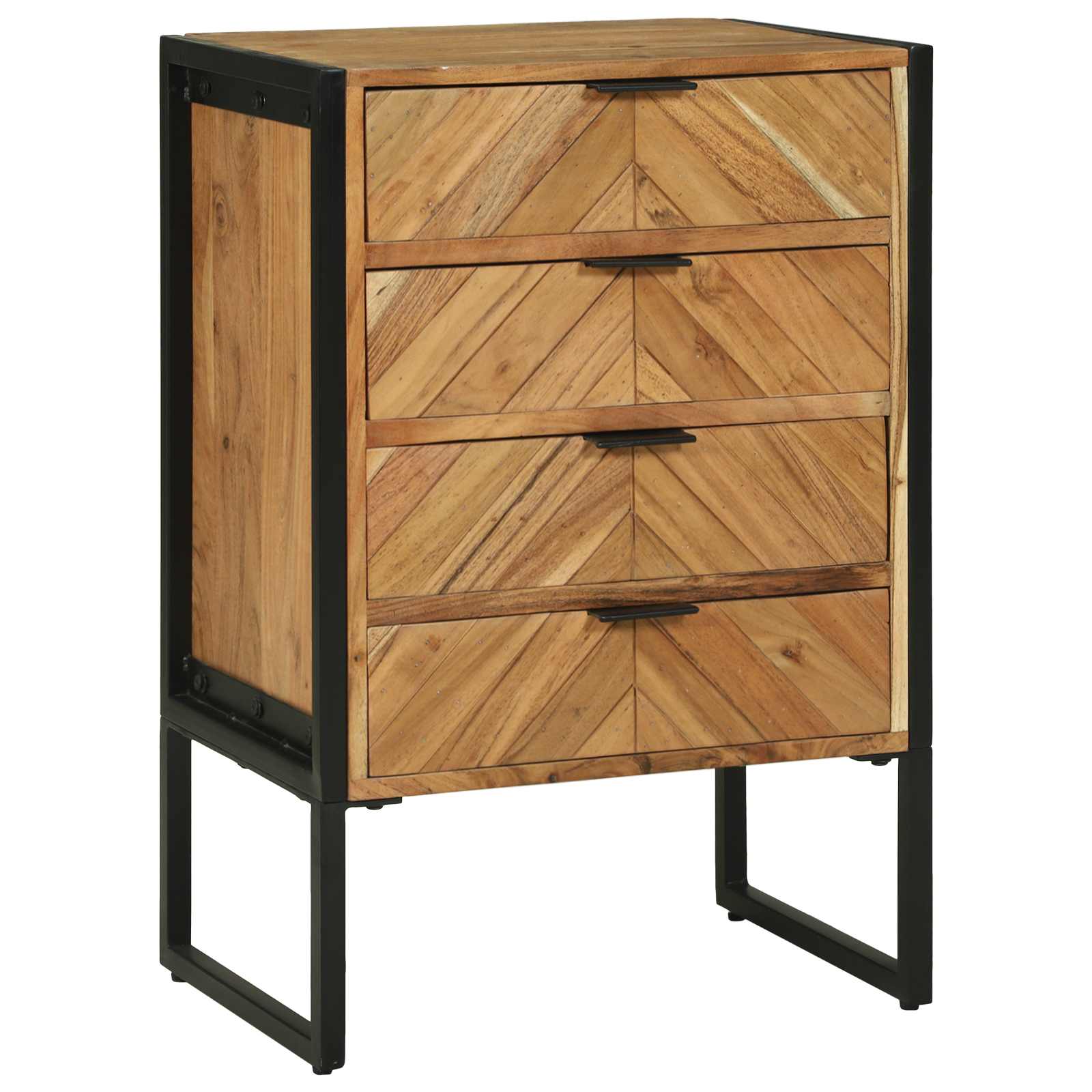Dressoir 50 x 35 x 75 cm Massief acaciahout image 1