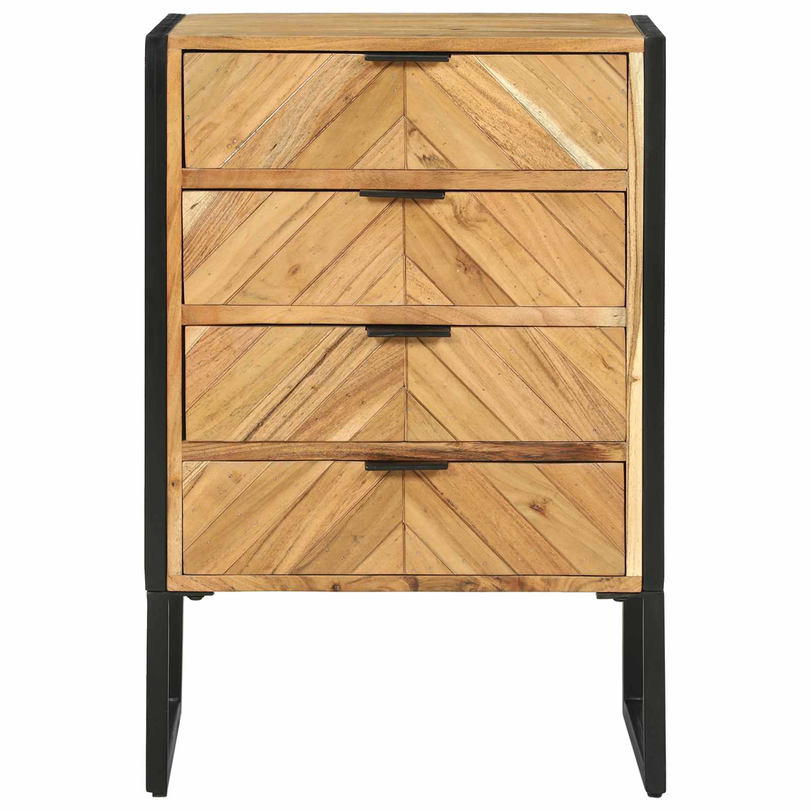 Dressoir 50 x 35 x 75 cm Massief acaciahout image 5