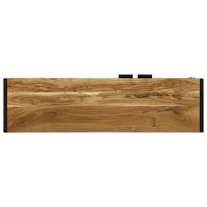 Televizní skříň Hnědá 110 x 30 x 50 cm Masivní akátové dřevo - obrázek 8