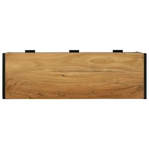 Televizní skříň Hnědá 100 x 35 x 50 cm Masivní akátové dřevo - obrázek 8