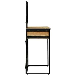 Kosmetický stůl Hnědá 100 x 40 x 120 cm Masivní akátové dřevo - obrázek 7