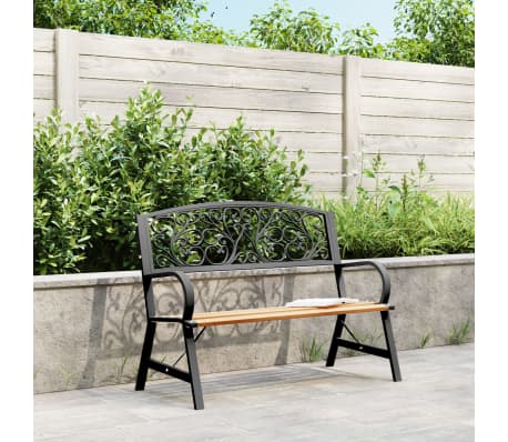 vidaXL Garden Bench 120 cm Wood | vidaXL.ie