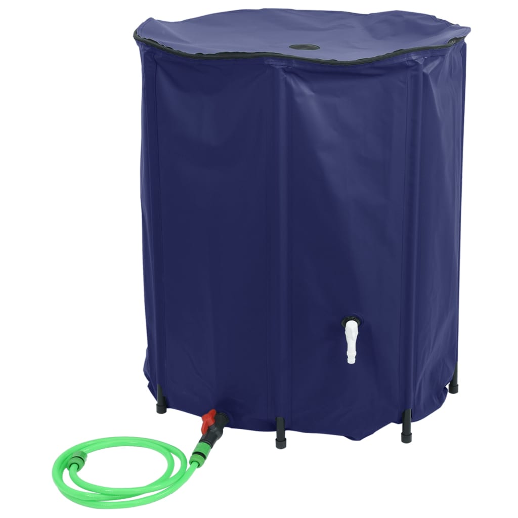 vidaXL Nádrž na vodu s kohútikom skladacia 1250 L PVC