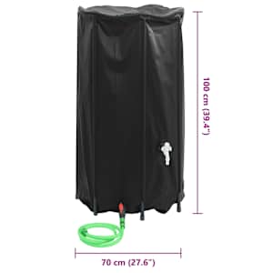 Nádrž na vodu s kohoutkem skládací 380 l PVC - obrázek 10