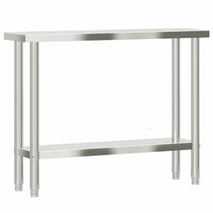 Kuchyňský pracovní stůl 110 x 30 x 85 cm nerezová ocel - obrázek 7