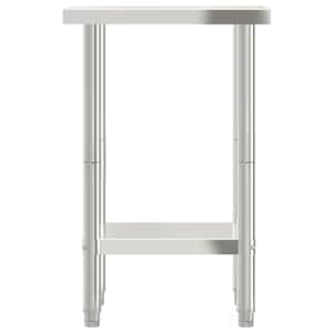 Kuchyňský pracovní stůl 55 x 55 x 85 cm nerezová ocel - obrázek 5