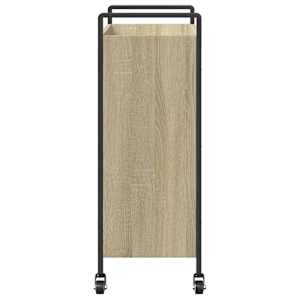 Kuchyňský vozík dub sonoma 70 x 30 x 82 cm kompozitní dřevo - obrázek 8