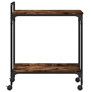 Kuchyňský vozík kouřový dub 60,5x31x72,5 cm kompozitní dřevo - obrázek 7