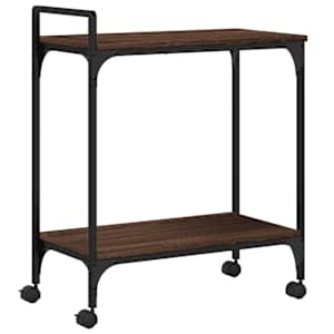 Kuchyňský vozík dub sonoma 60,5 x 31 x 72,5 cm kompozitní dřevo - obrázek 2
