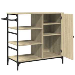Kuchyňský vozík dub sonoma 87,5x38,5x84,5 cm kompozitní dřevo - obrázek 9