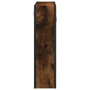 Koupelnová skříňka se zrcadlem kouřový dub 60x16x60 cm kompozit - obrázek 7