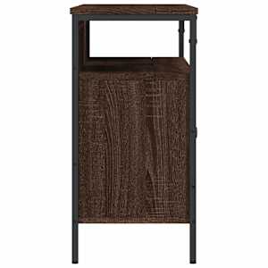 Koupelnová skříňka pod umyvadlo hnědý dub 80x30x60 cm kompozit - obrázek 7