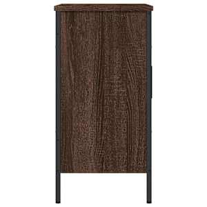Koupelnová skříňka pod umyvadlo hnědý dub 60x30x60 cm kompozit - obrázek 7