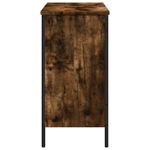 Koupelnová skříňka pod umyvadlo kouřový dub 80x30x60cm kompozit - obrázek 7