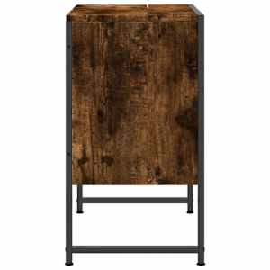 Koupelnová skříňka pod umyvadlo kouřový dub 60x33x60cm kompozit - obrázek 7