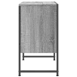 Koupelnová skříňka pod umyvadlo šedá sonoma 60x33x60cm kompozit - obrázek 7